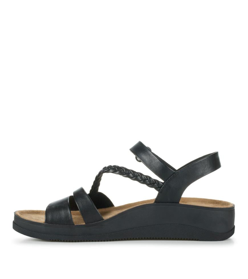 Baretraps Classic Comfort Sandals | Women Flicka Sandal Black