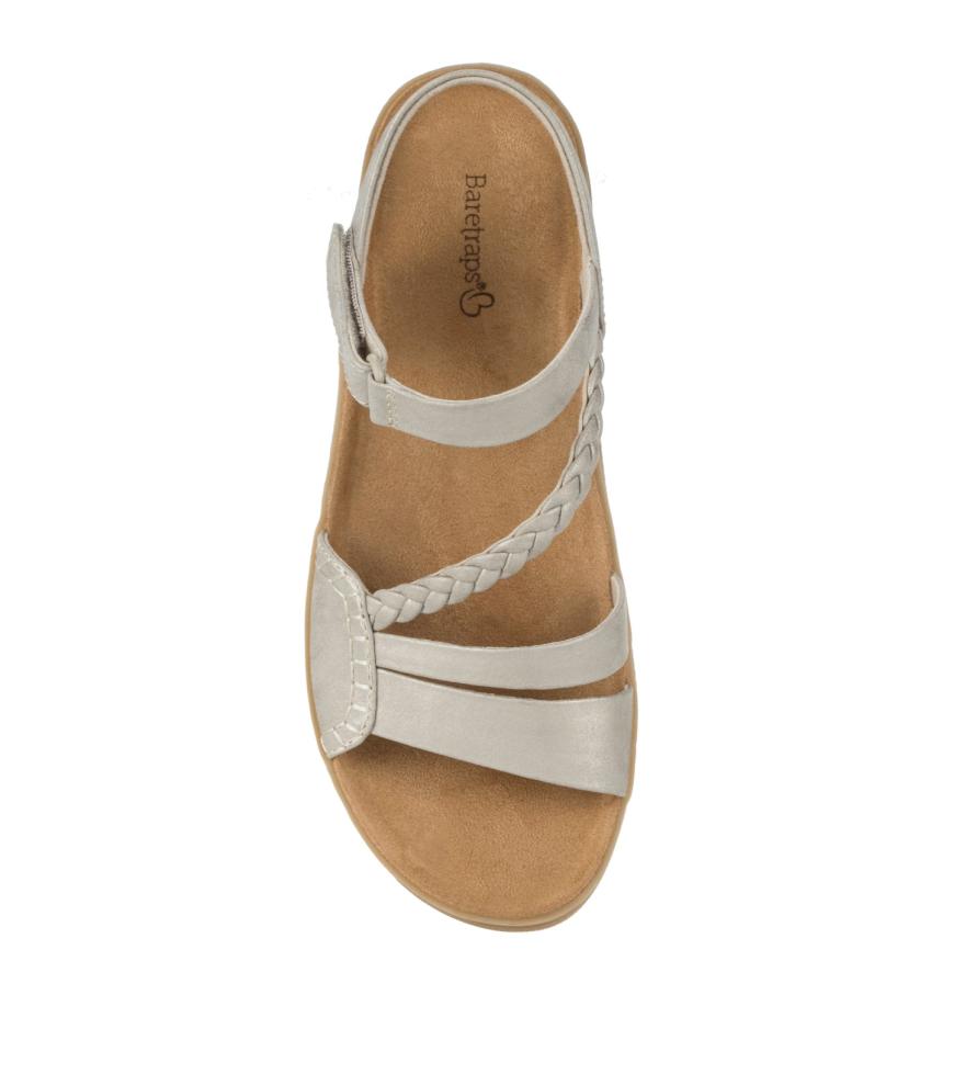 Baretraps Classic Comfort Sandals | Women Flicka Sandal Champagne