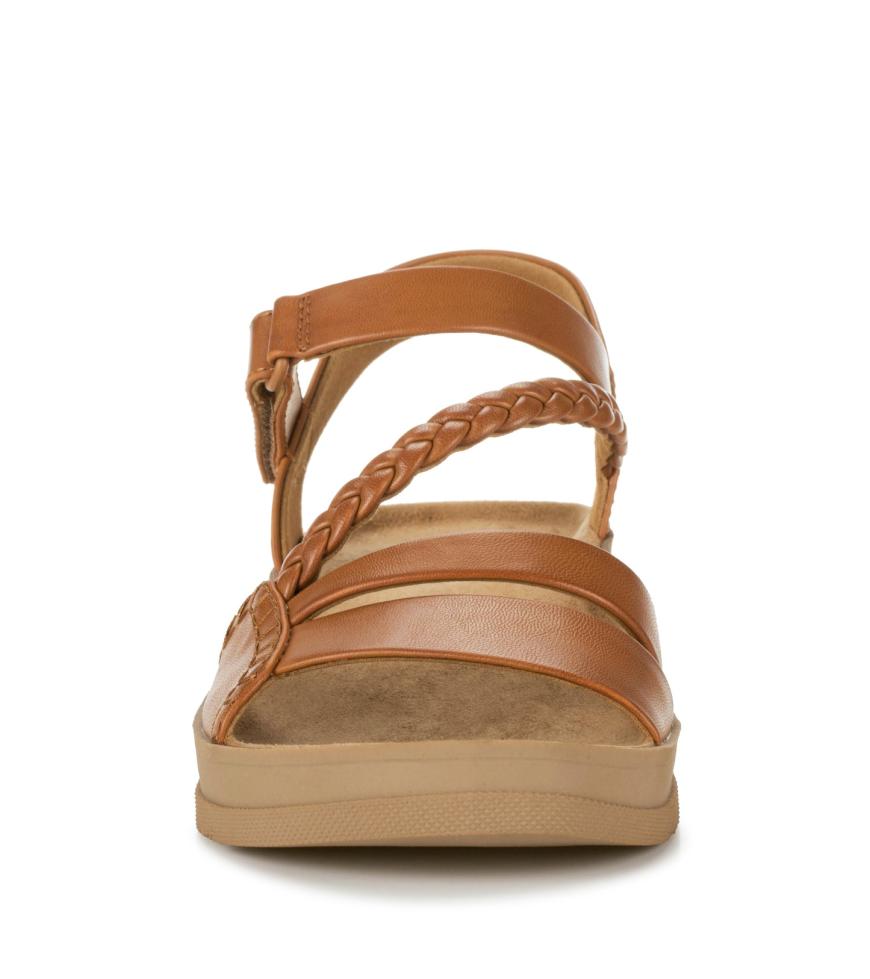 Baretraps Classic Comfort Sandals | Women Flicka Sandal Dark Caramel