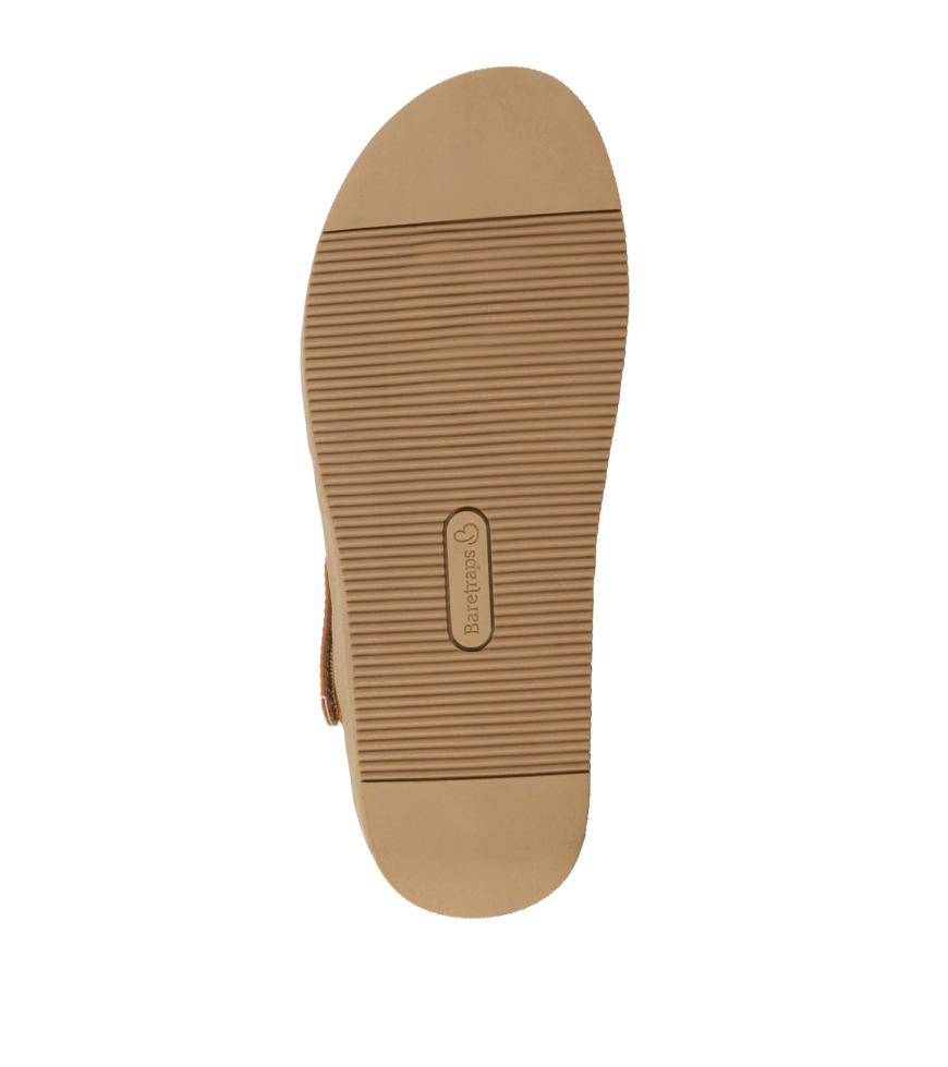 Baretraps Classic Comfort Sandals | Women Flicka Sandal Dark Caramel
