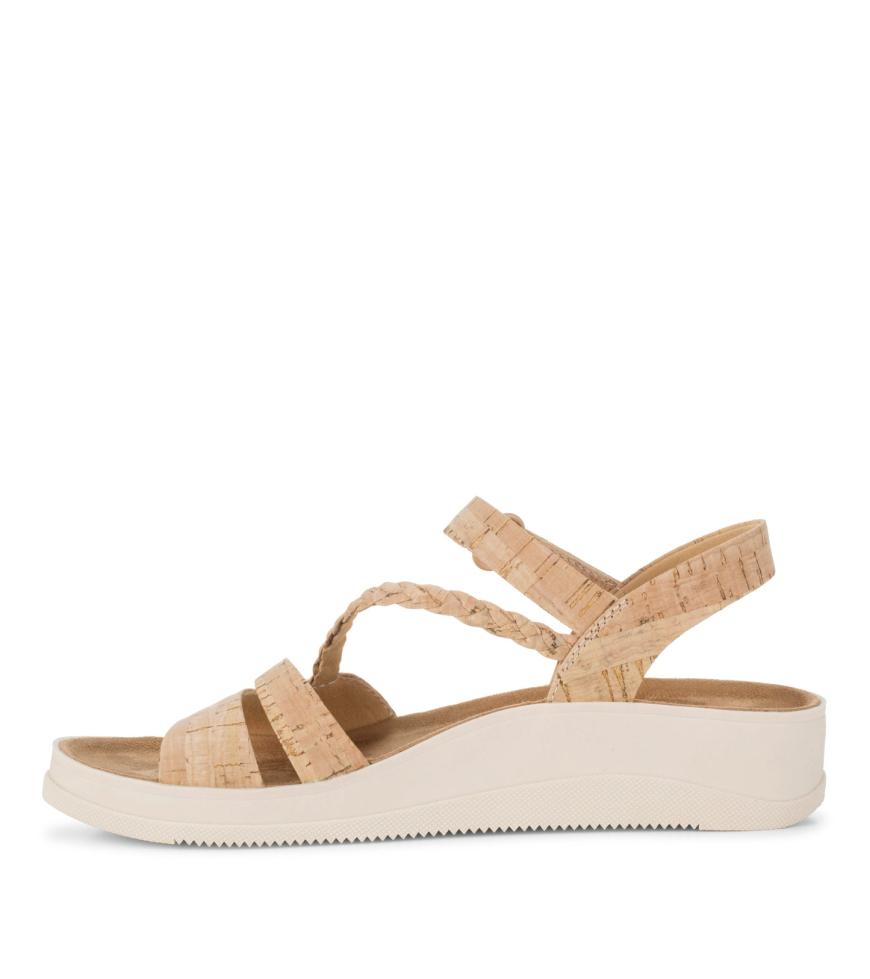 Baretraps Classic Comfort Sandals | Women Flicka Sandal Natural Cork