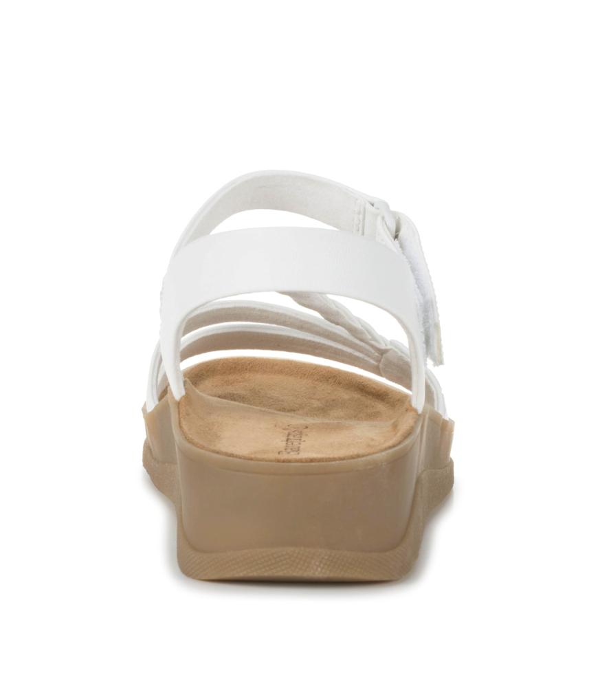 Baretraps Classic Comfort Sandals | Women Flicka Sandal White