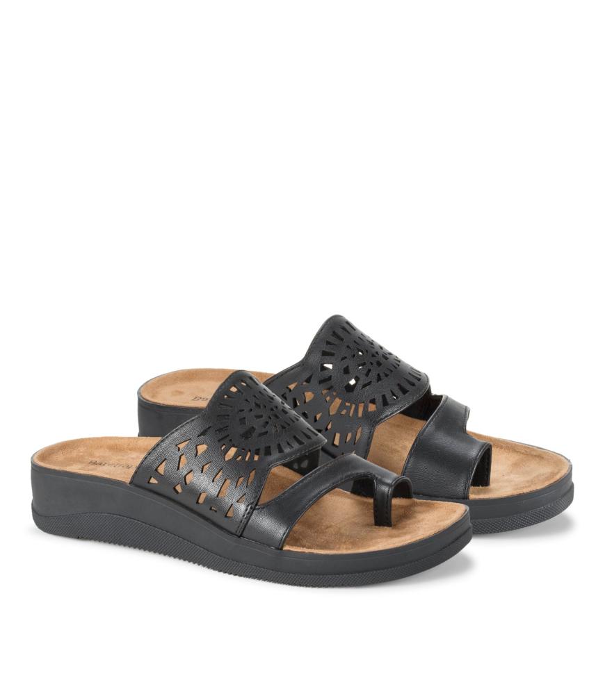 Baretraps Classic Comfort Sandals | Women Flora Slide Sandal Black