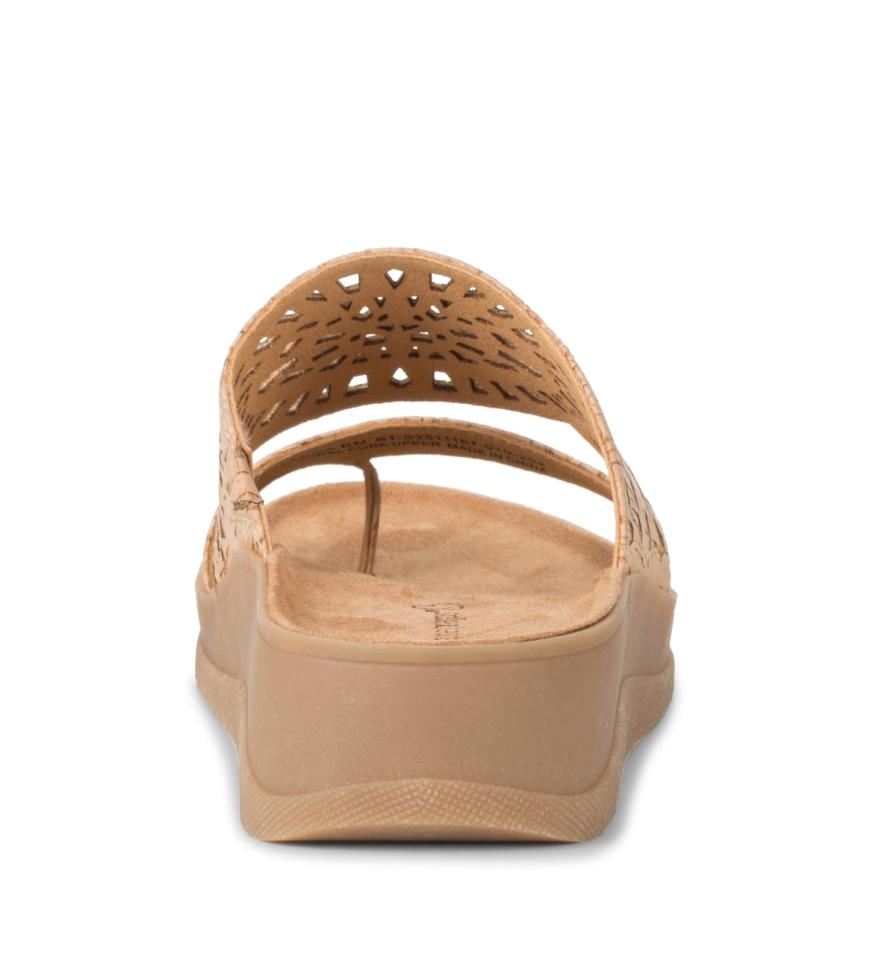 Baretraps Classic Comfort Sandals | Women Flora Slide Sandal Natural