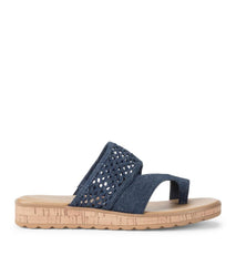 Baretraps Classic Comfort Sandals | Women Gibby Slide Sandal Dark Denim