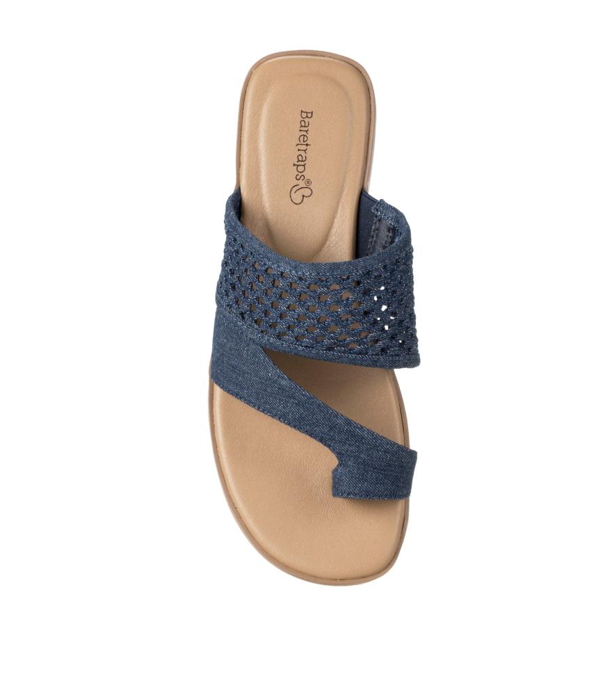 Baretraps Classic Comfort Sandals | Women Gibby Slide Sandal Dark Denim