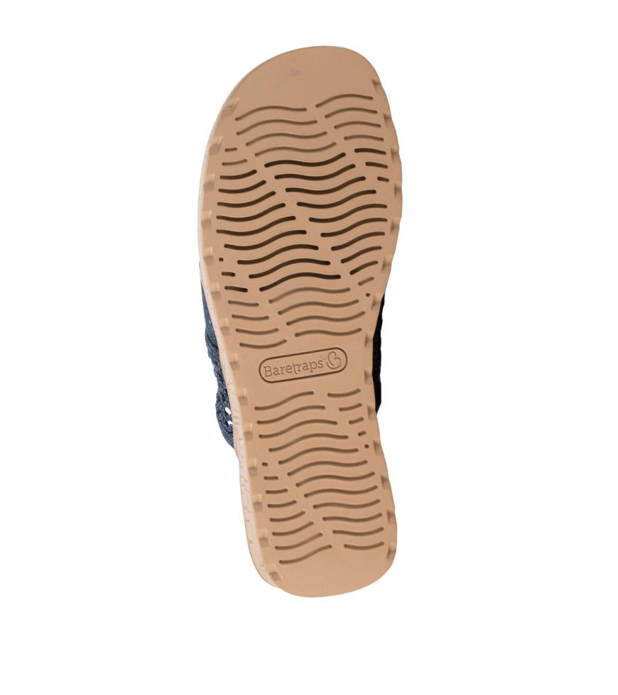 Baretraps Classic Comfort Sandals | Women Gibby Slide Sandal Dark Denim