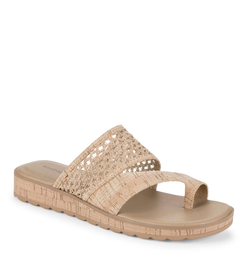 Baretraps Classic Comfort Sandals | Women Gibby Slide Sandal Natural
