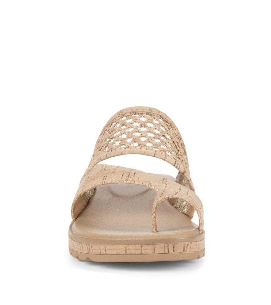 Baretraps Classic Comfort Sandals | Women Gibby Slide Sandal Natural