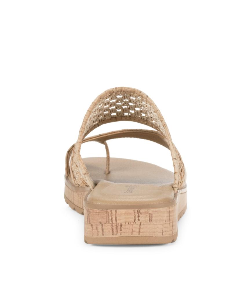 Baretraps Classic Comfort Sandals | Women Gibby Slide Sandal Natural