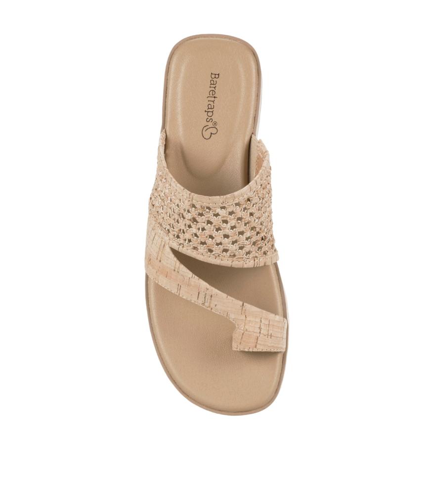 Baretraps Classic Comfort Sandals | Women Gibby Slide Sandal Natural