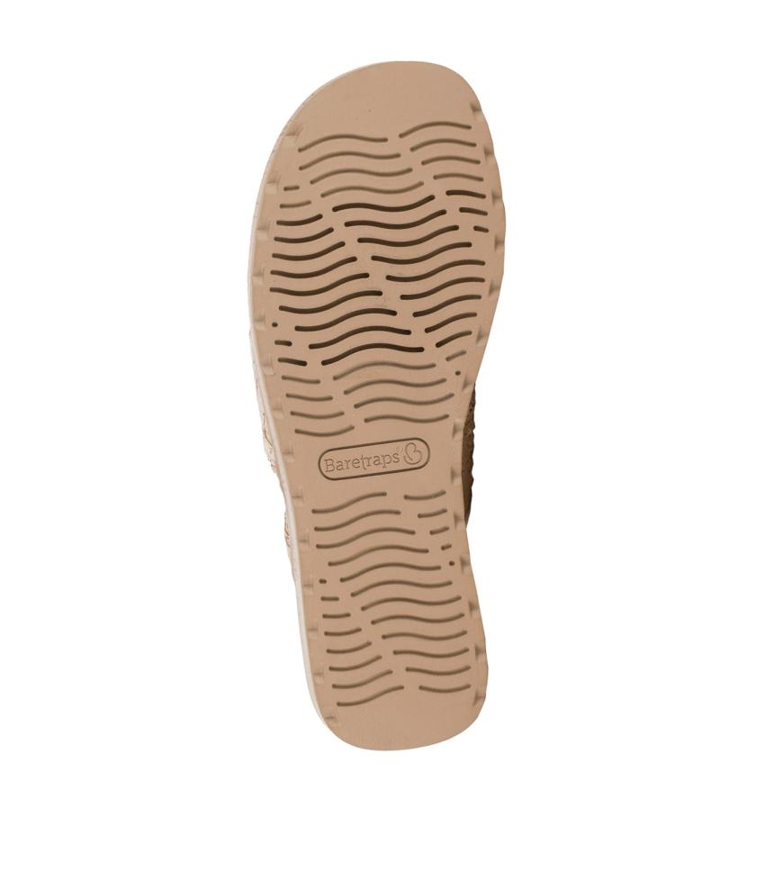 Baretraps Classic Comfort Sandals | Women Gibby Slide Sandal Natural