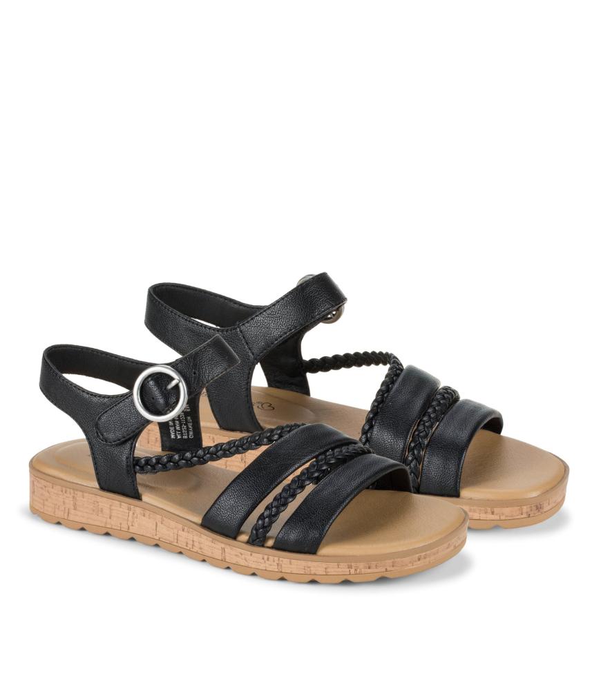 Baretraps Classic Comfort Sandals | Women Gwyneth Slide Sandal Black