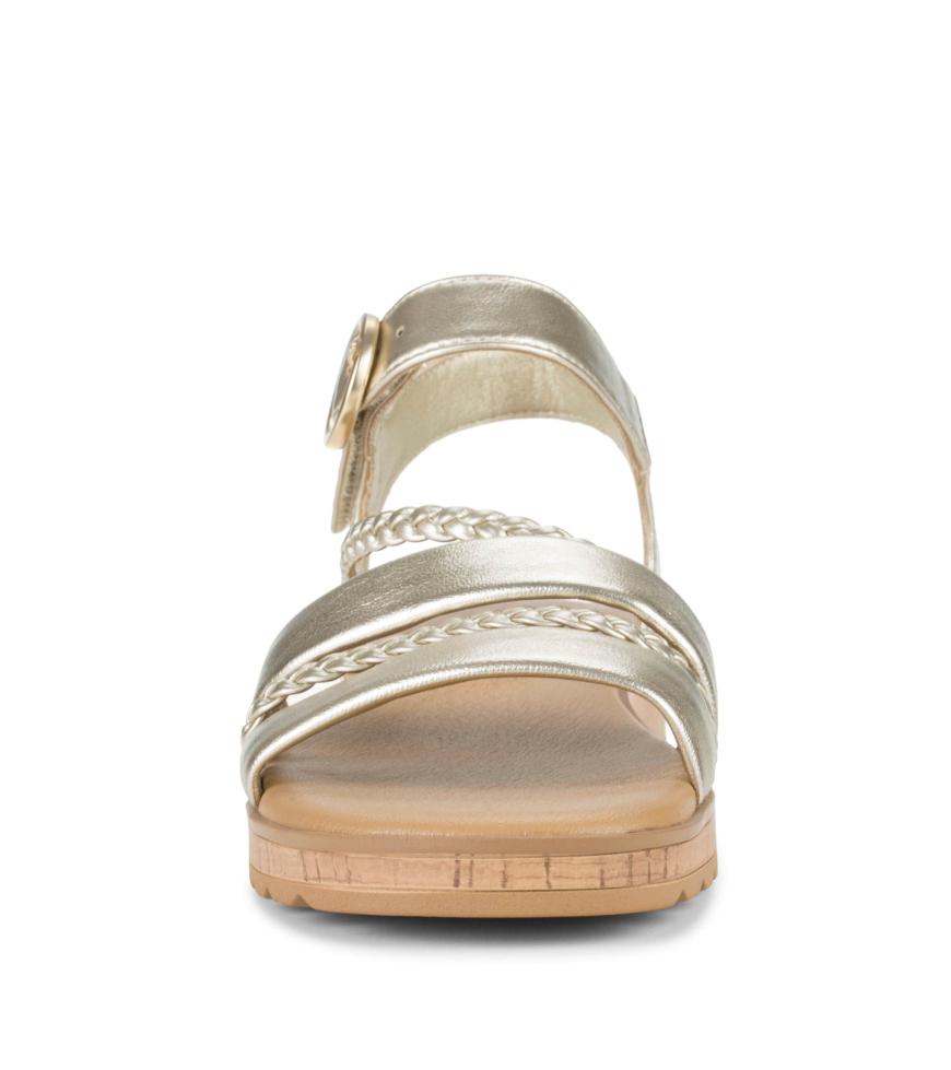 Baretraps Classic Comfort Sandals | Women Gwyneth Slide Sandal Champagne