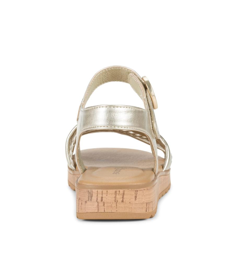 Baretraps Classic Comfort Sandals | Women Gwyneth Slide Sandal Champagne