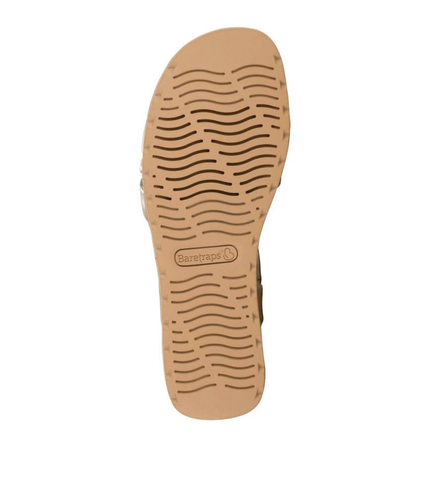 Baretraps Classic Comfort Sandals | Women Gwyneth Slide Sandal Champagne