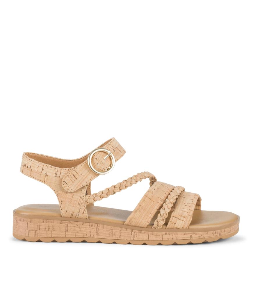 Baretraps Classic Comfort Sandals | Women Gwyneth Slide Sandal Natural