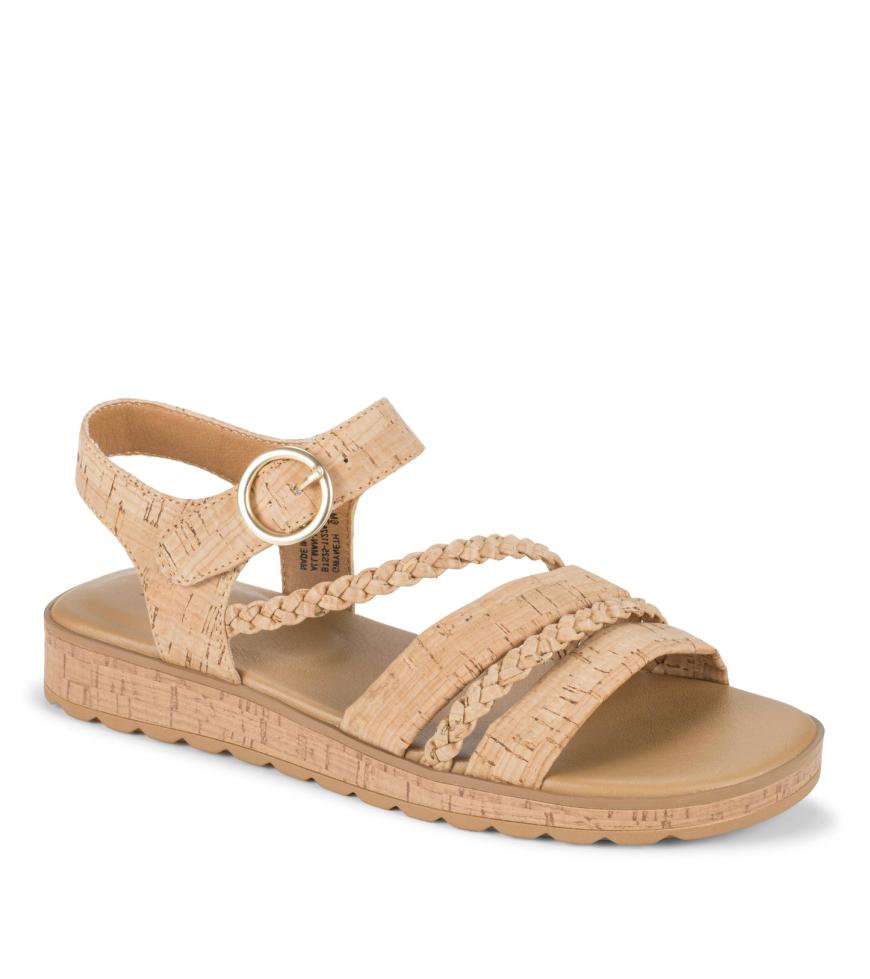 Baretraps Classic Comfort Sandals | Women Gwyneth Slide Sandal Natural