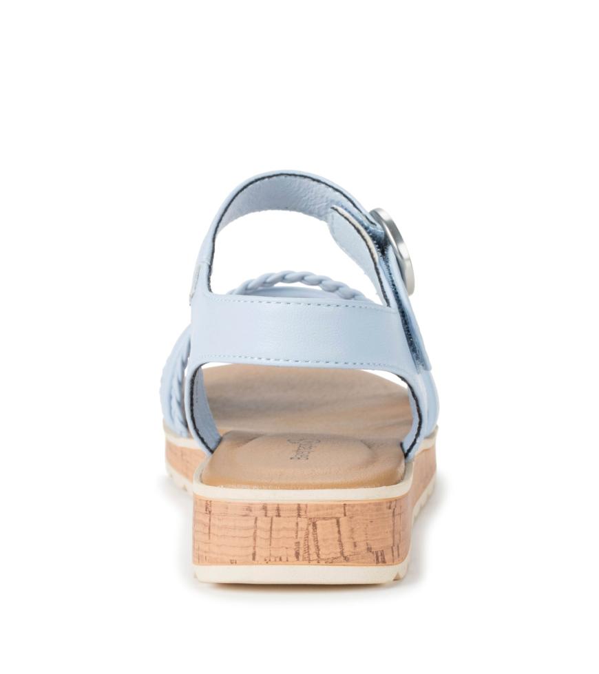 Baretraps Classic Comfort Sandals | Women Gwyneth Slide Sandal Sea Glass Blue