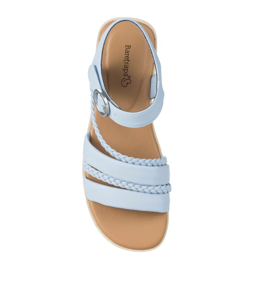 Baretraps Classic Comfort Sandals | Women Gwyneth Slide Sandal Sea Glass Blue