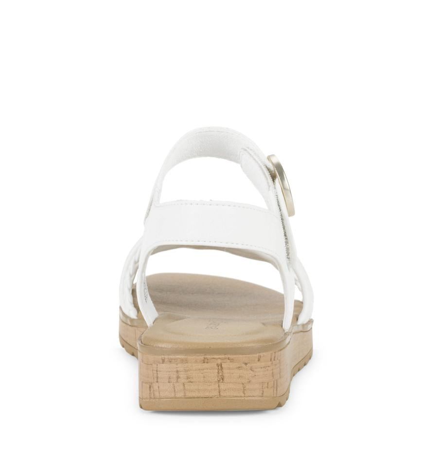 Baretraps Classic Comfort Sandals | Women Gwyneth Slide Sandal White