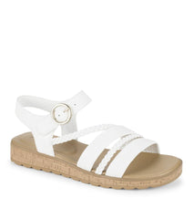 Baretraps Classic Comfort Sandals | Women Gwyneth Slide Sandal White