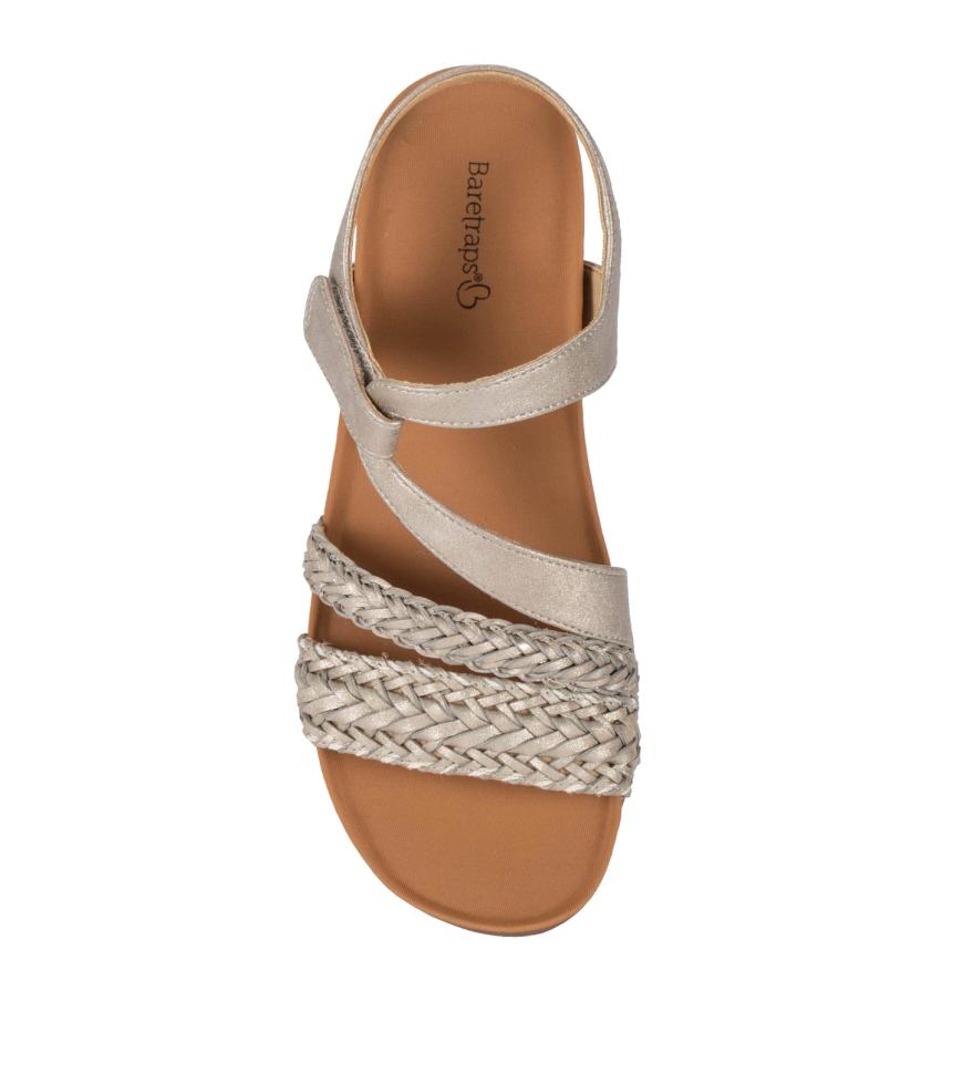Baretraps Classic Comfort Sandals | Women Jalen Sandal Champagne