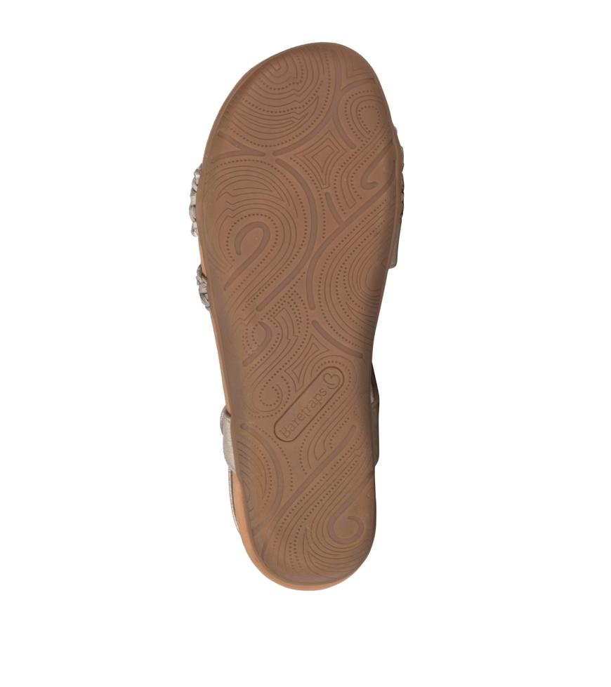 Baretraps Classic Comfort Sandals | Women Jalen Sandal Champagne