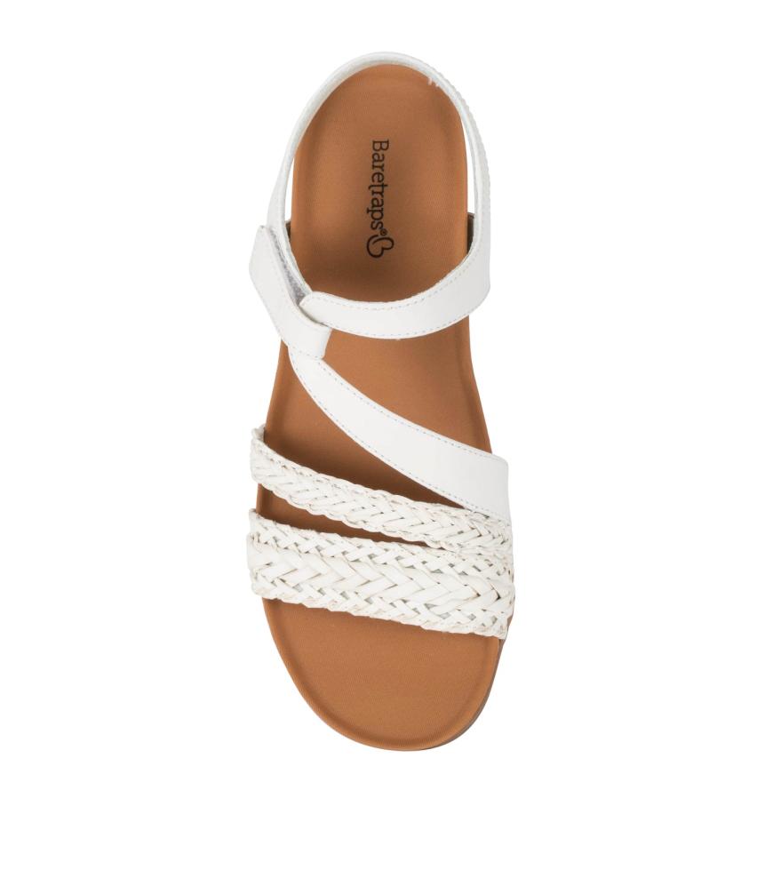 Baretraps Classic Comfort Sandals | Women Jalen Sandal White