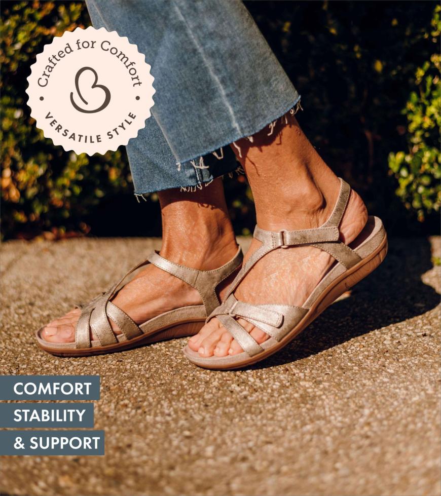 Baretraps Classic Comfort Sandals | Women Jaxen Sandal Caramel