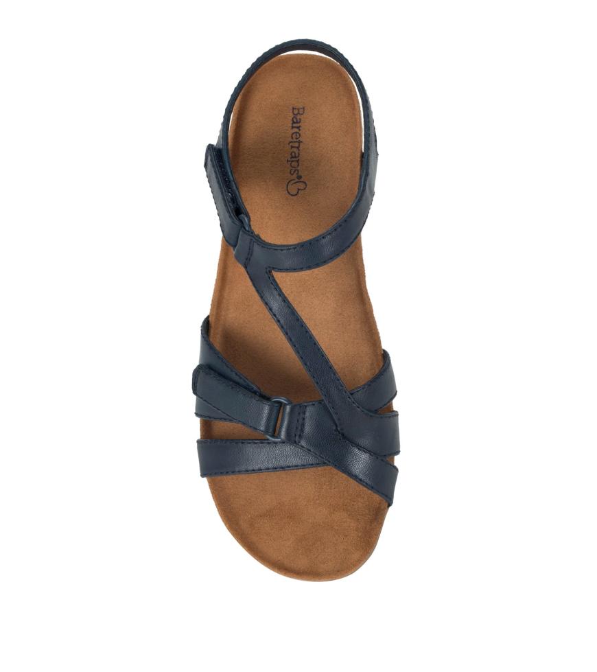 Baretraps Classic Comfort Sandals | Women Jaxen Sandal Navy