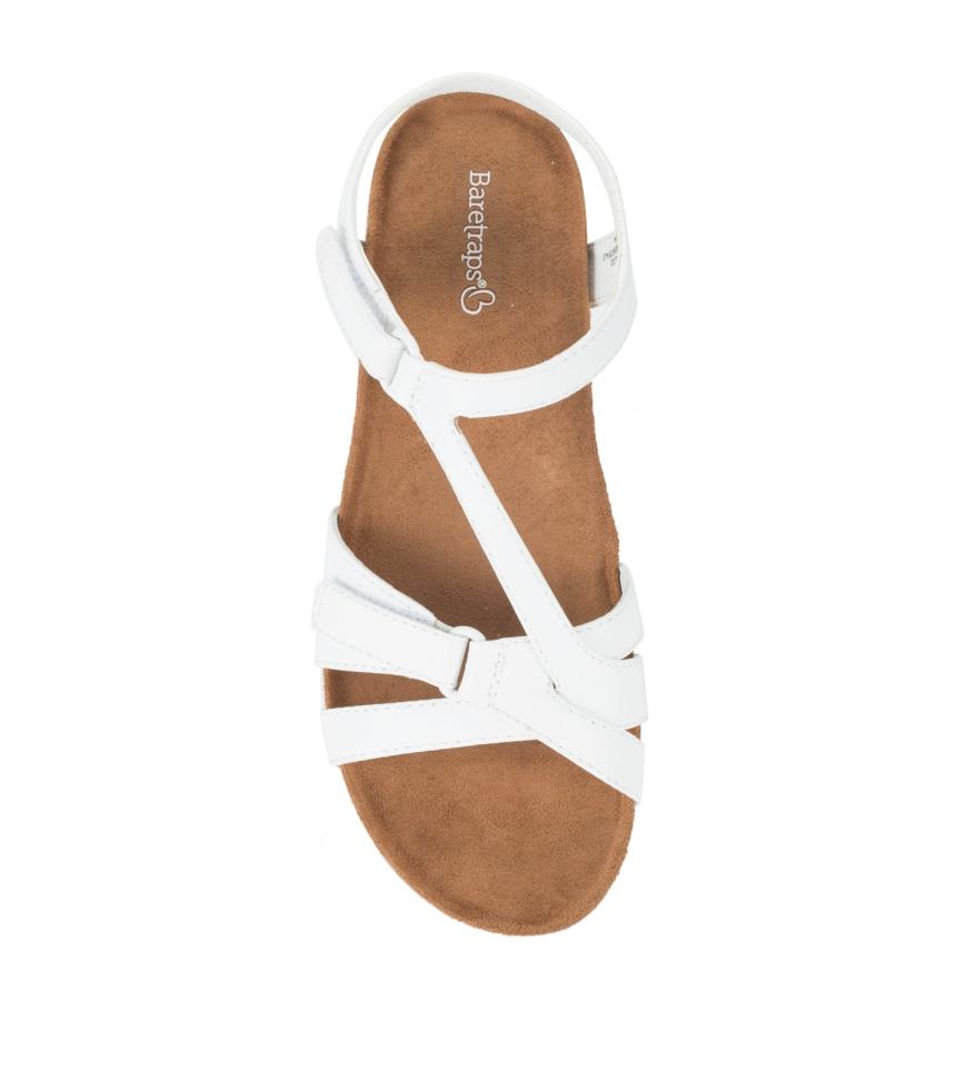 Baretraps Classic Comfort Sandals | Women Jaxen Sandal White