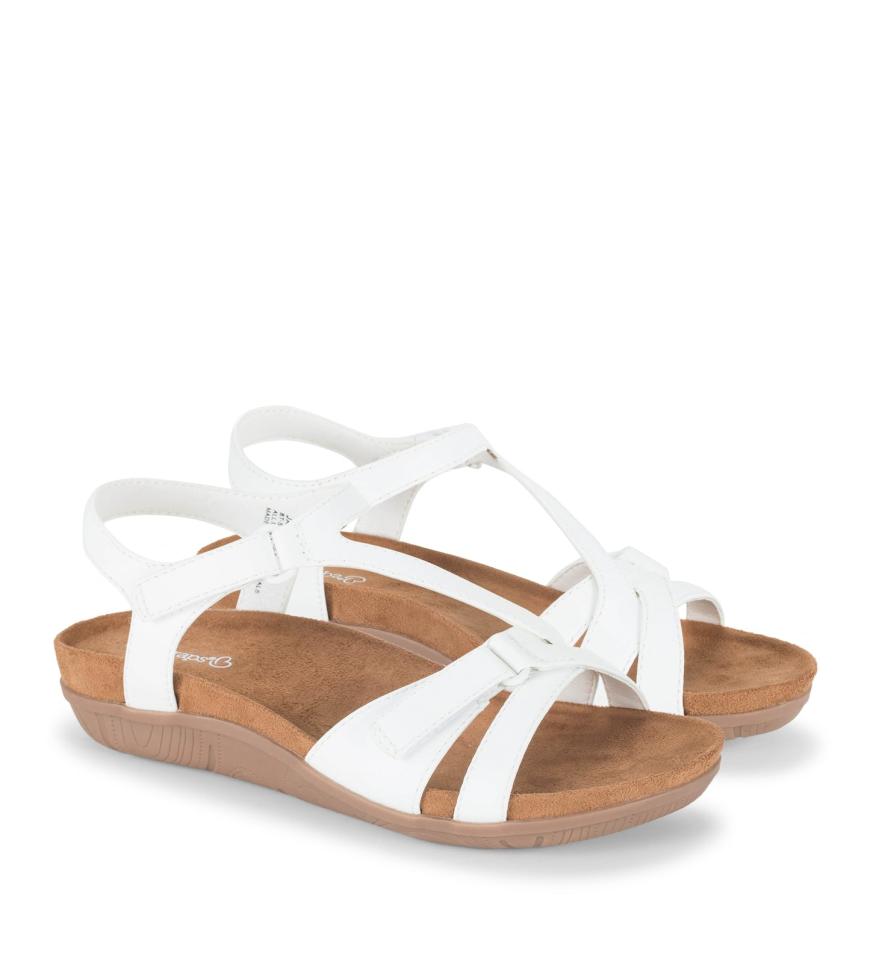 Baretraps Classic Comfort Sandals | Women Jaxen Sandal White