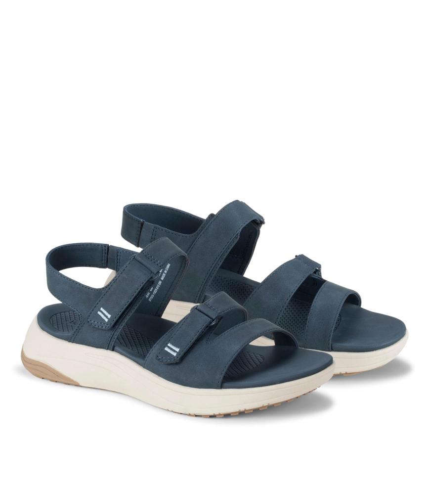 Baretraps Classic Comfort Sandals | Women Jeri Sandal Navy Blue