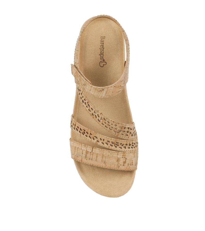 Baretraps Classic Comfort Sandals | Women Jinna Sandal Natural Cork