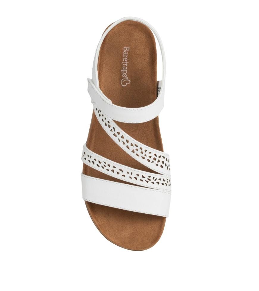 Baretraps Classic Comfort Sandals | Women Jinna Sandal White