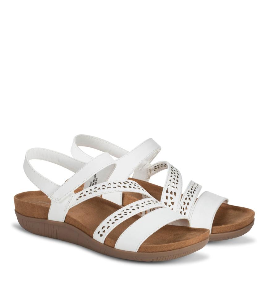 Baretraps Classic Comfort Sandals | Women Jinna Sandal White