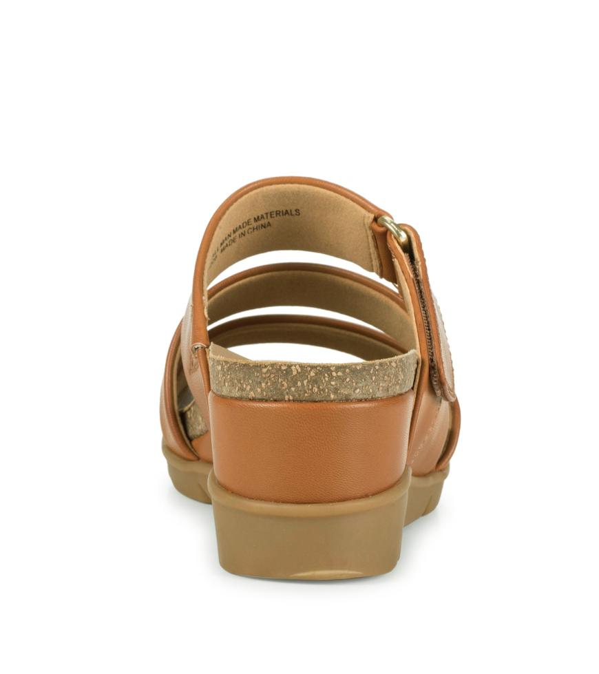 Baretraps Classic Comfort Sandals | Women Michi Wedge Sandal Dark Caramel