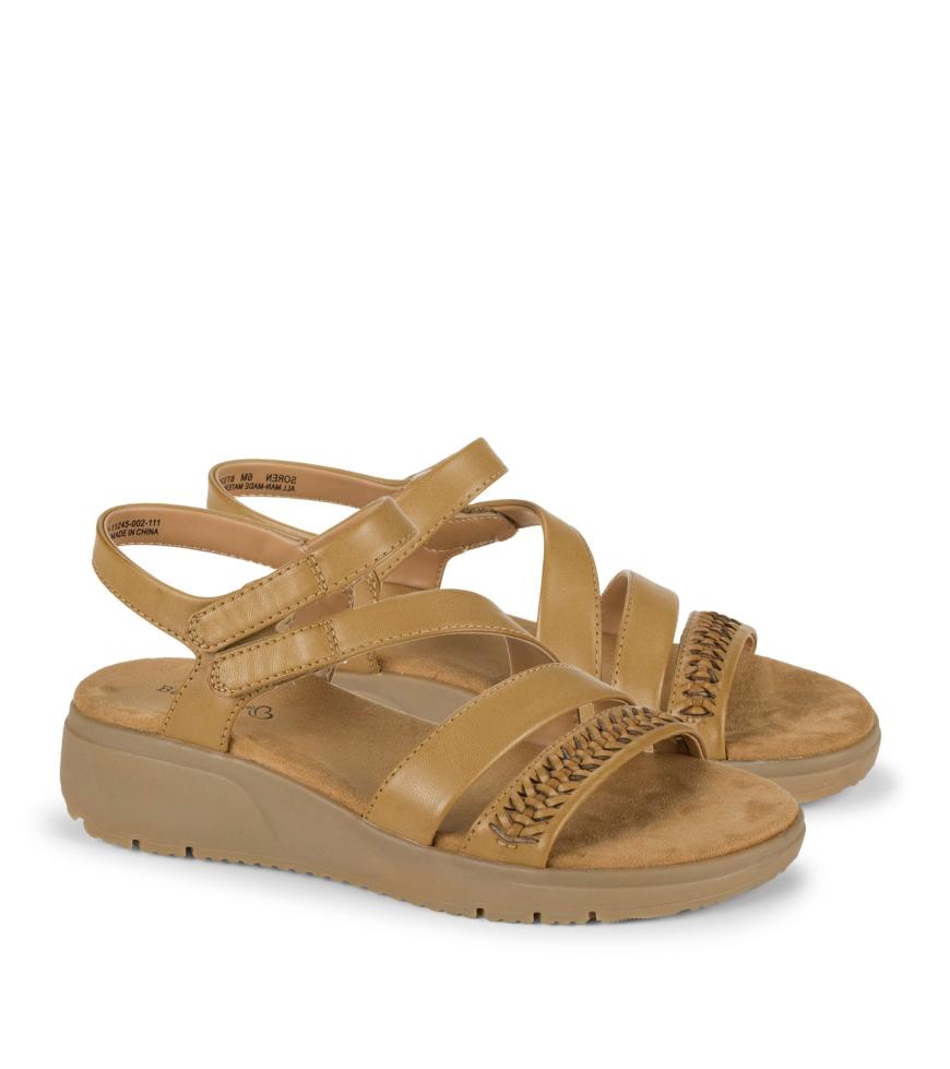 Baretraps Classic Comfort Sandals | Women Soren Sandal Caramel