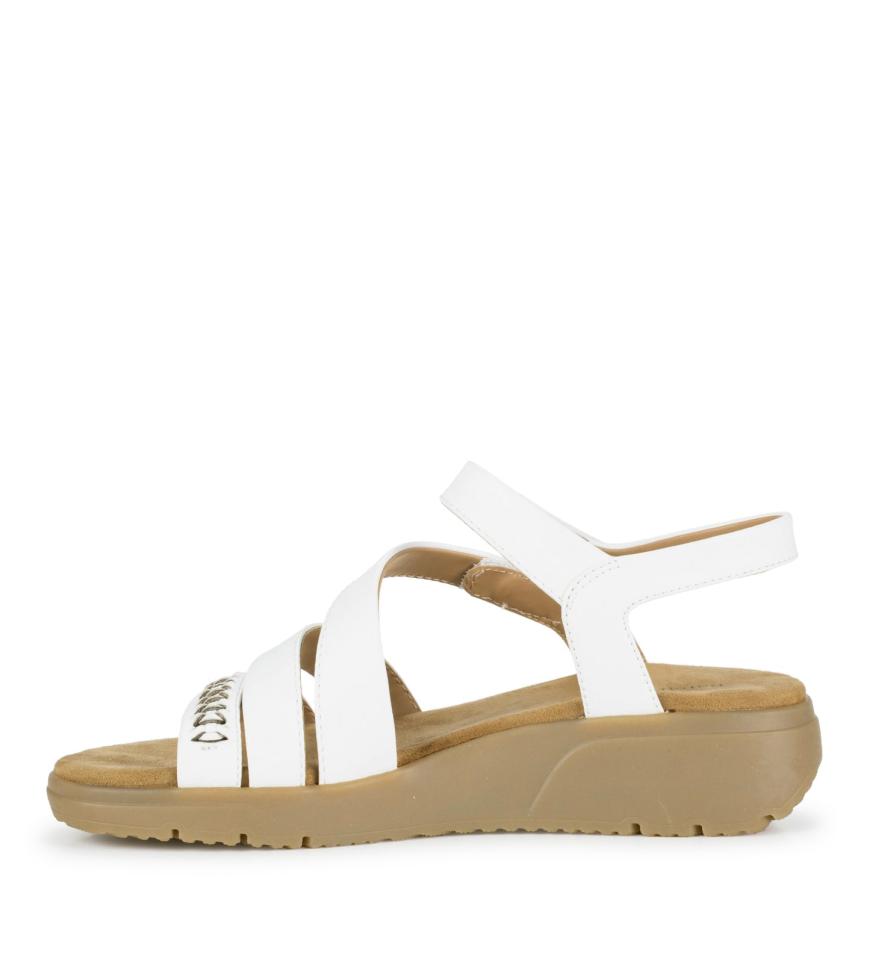 Baretraps Classic Comfort Sandals | Women Soren Sandal White