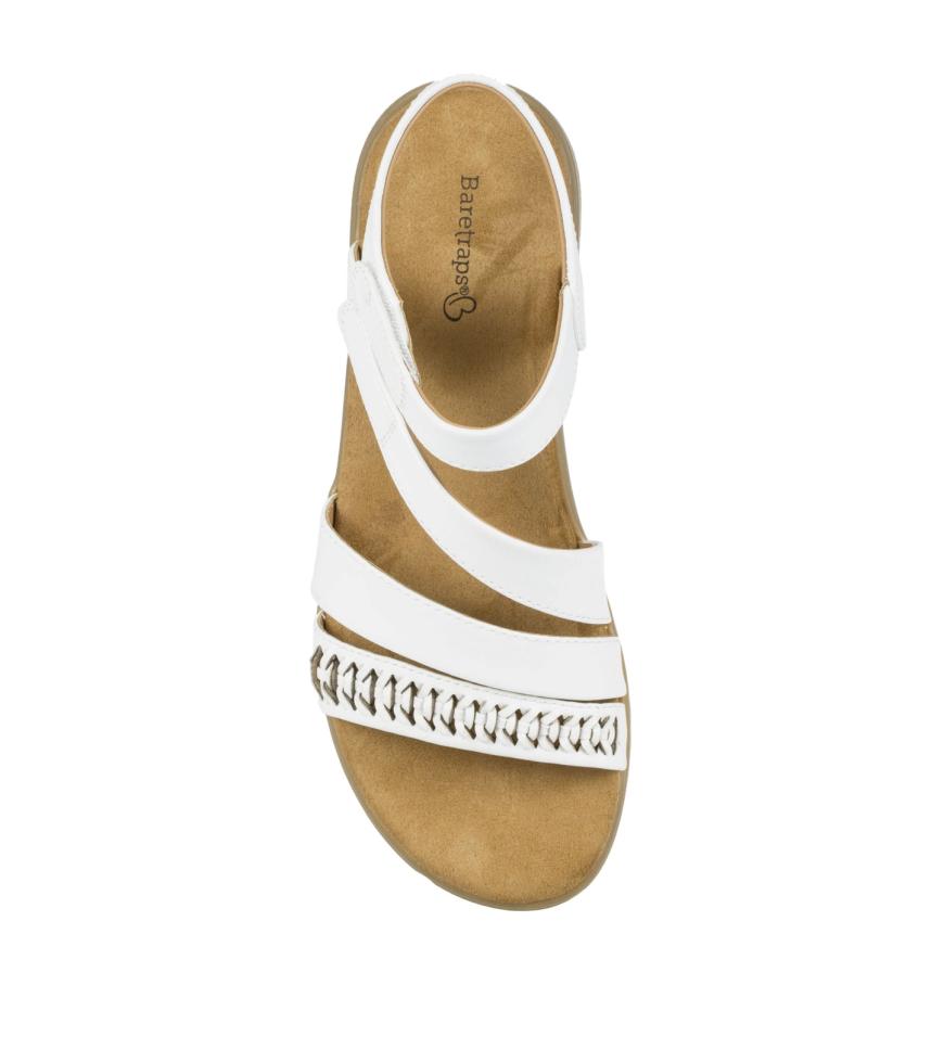 Baretraps Classic Comfort Sandals | Women Soren Sandal White