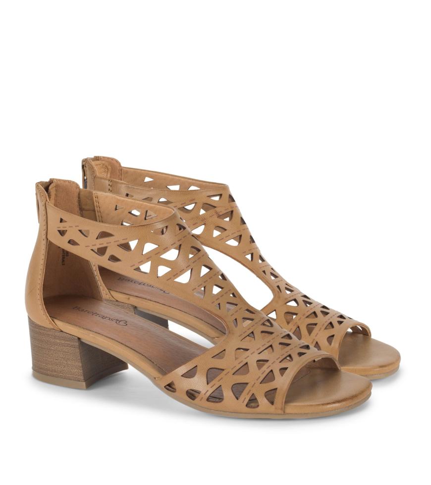 Baretraps Classic Comfort Sandals | Women Vachel Block Heel Sandal Caramel