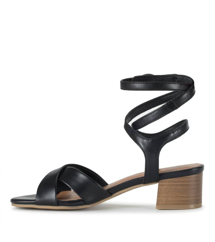 Baretraps Classic Comfort Sandals | Women Valerie Block Heel Sandal Black