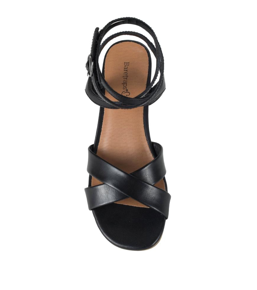 Baretraps Classic Comfort Sandals | Women Valerie Block Heel Sandal Black