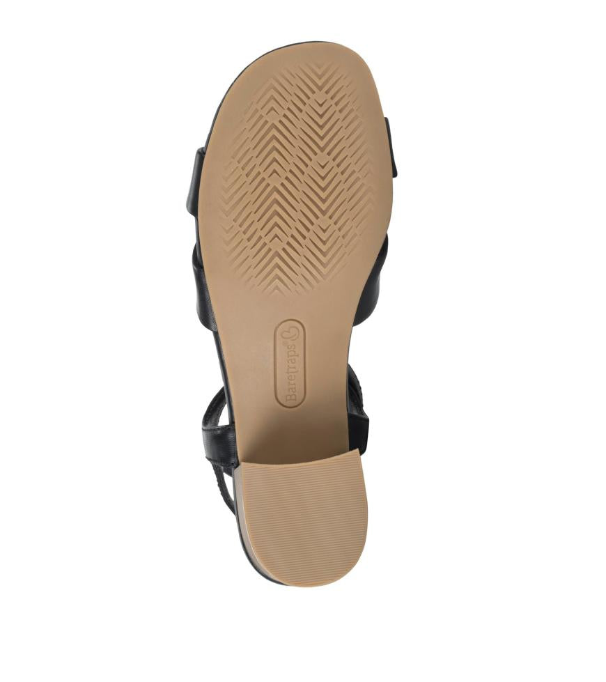 Baretraps Classic Comfort Sandals | Women Valerie Block Heel Sandal Black