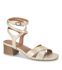 Baretraps Classic Comfort Sandals | Women Valerie Block Heel Sandal Light Gold