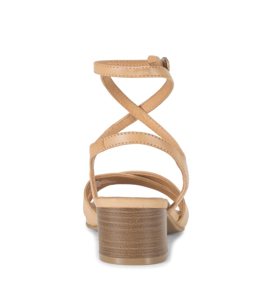 Baretraps Classic Comfort Sandals | Women Valerie Block Heel Sandal Natural