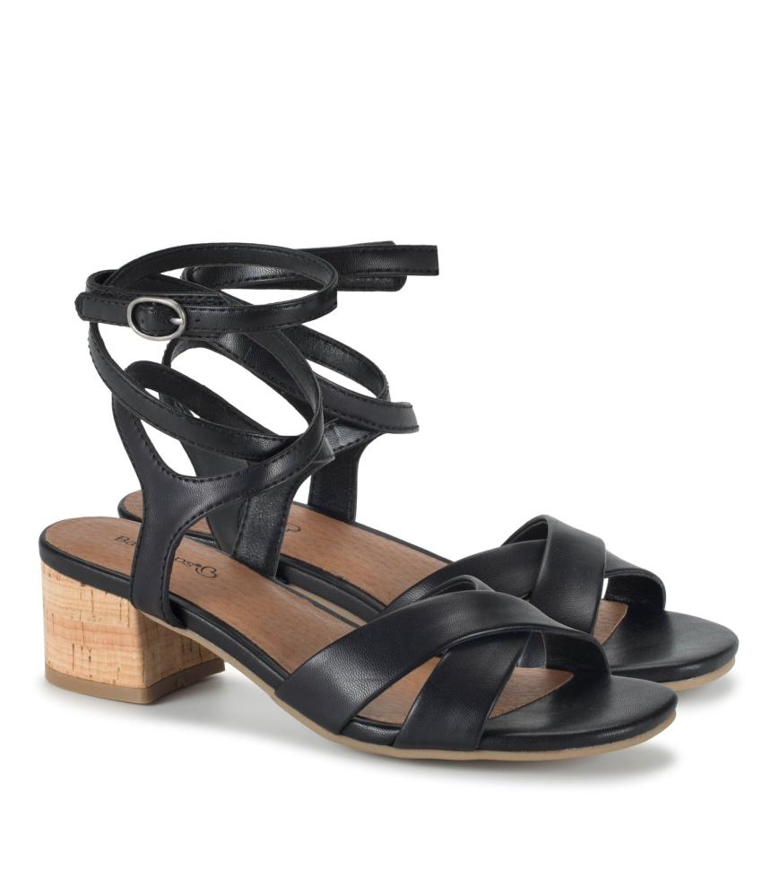 Baretraps Classic Comfort Sandals | Women Vivian Block Heel Sandal Black