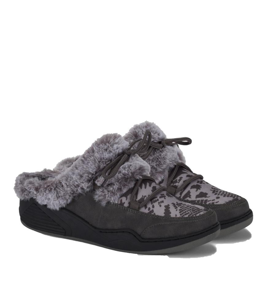 Baretraps Clogs &amp; Mules | Women Landon Clog Slipper Dark Grey Zebra
