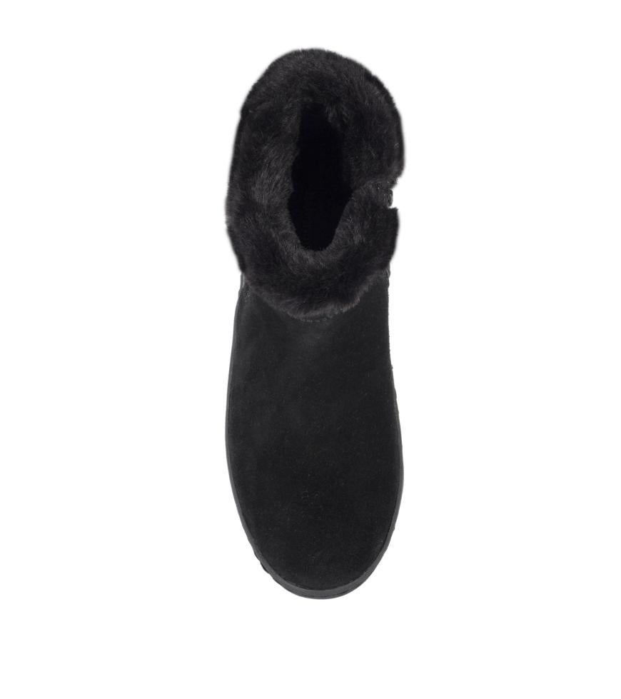 Baretraps Cold Weather Boots | Women Aidan Cold Weather Bootie Black Suede